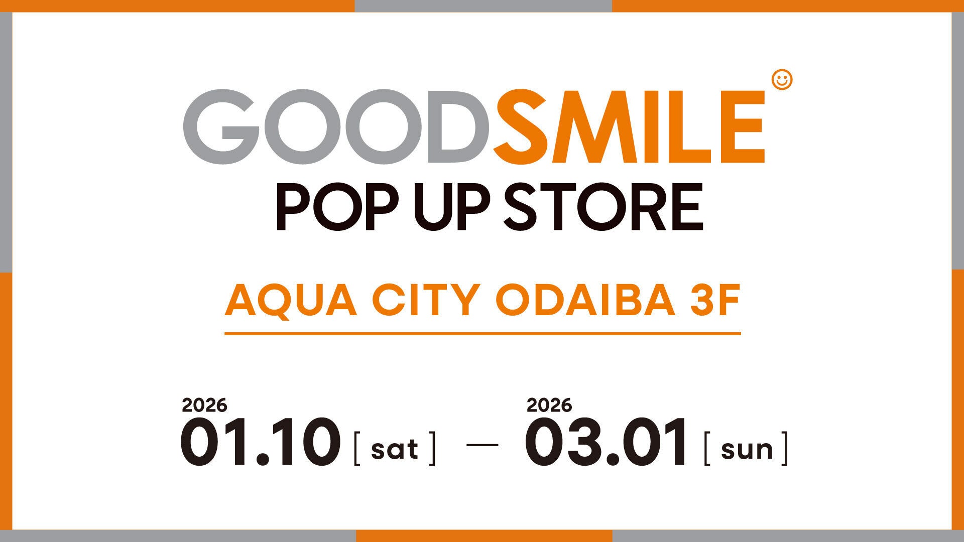 GOOD SMILE POP UP STORE in アクアシティお台場