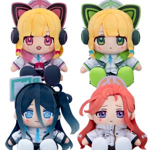 ちょこぷに ぬいぐるみ ユズ/モモイ/ミドリ/アリス