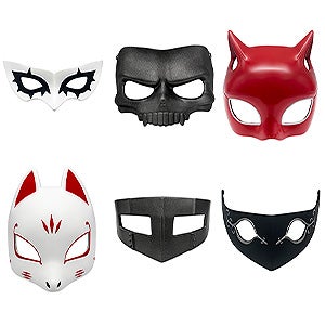 『ペルソナ５ ザ・ロイヤル』　レプリカマスク　ジョーカー/スカル/パンサー/フォックス/クイーン/ヴァイオレット