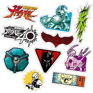 ガイバー40周年記念展 フレークステッカーセット