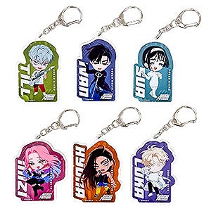 ALIEN STAGE ねんどろいどぷらす アクリルキーホルダー ミジ/スア/ティル/イヴァン/ルカ/ヒョナ 6種セット