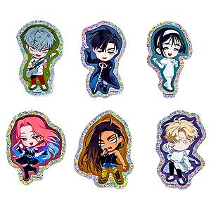 ALIEN STAGE ねんどろいどぷらす ホログラムステッカーセット ミジ/スア/ティル/イヴァン/ルカ/ヒョナ 6種セット