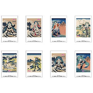 初音ミク×葛飾北斎　iXima　チェキカード