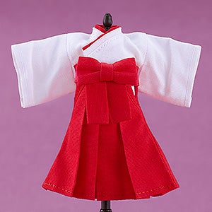 黏土娃 服裝套組 巫女