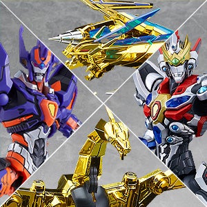 MODEROID ゴルドバーン ダブルセット Extra Gold Ver. （with グリッドマン＆グリッドナイト）