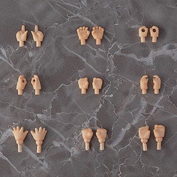 ねんどろいどどーる 手首パーツセット（peach/cinnamon/cream/almond milk）