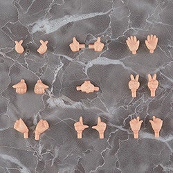 ねんどろいどどーる 手首パーツセット 02（peach/cinnamon/cream/almond milk）