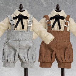 ねんどろいどどーる おようふくセット 探偵：Boy （グレー/ブラウン）