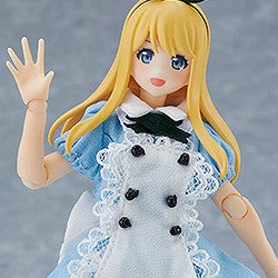 figma 女性body (愛麗絲) with 連身裙+圍裙裝