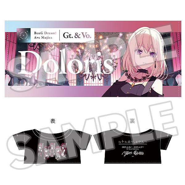 ぬいぐるみ オプションパーツ ライブセット 合同ライブ「わかれ道の、その先へ」Ave Mujica ドロリス Ver.