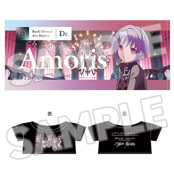 ぬいぐるみ オプションパーツ ライブセット 合同ライブ「わかれ道の、その先へ」Ave Mujica アモーリス Ver.