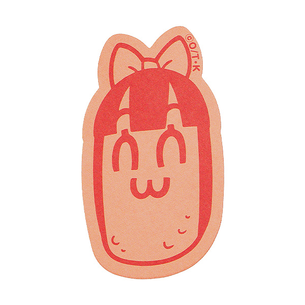 ポプテピピック コンビニシリーズ ポテトチップスメモ書き ピピ美