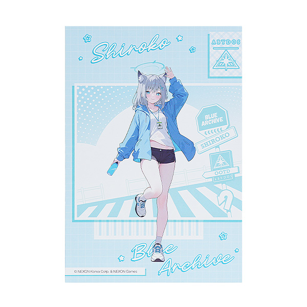 蔚藍檔案 Holiday Saunter系列 圖繪板 砂狼白子