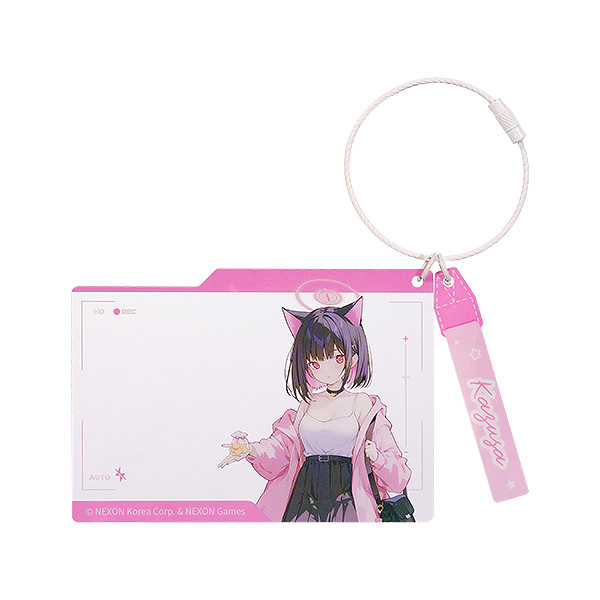 蔚藍檔案 Holiday Saunter系列 壓克力立牌鑰匙圈 杏山千紗