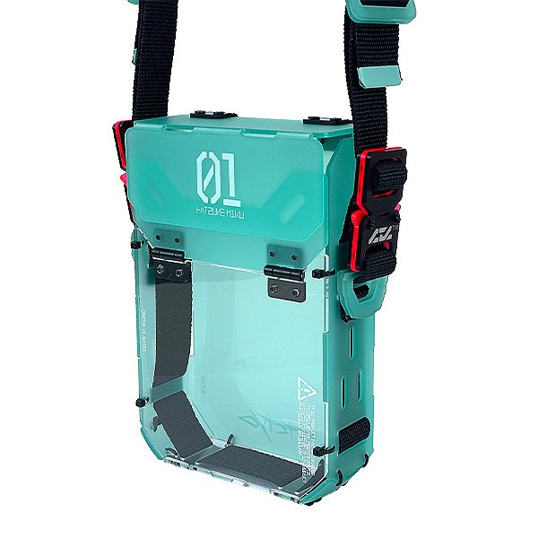 アクリルショルダーコンテナ 初音ミクモデル　ウインドウタイプ