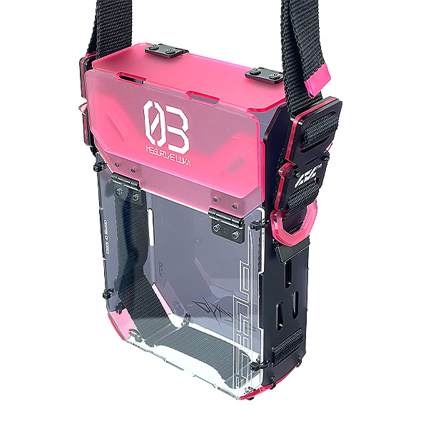 アクリルショルダーコンテナ 巡音ルカモデル　ウインドウタイプ