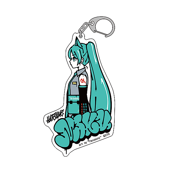 Hatsune Miku acrylic keyholder panasony ver.