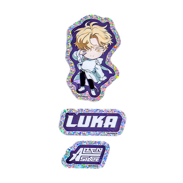 ALIEN STAGE ねんどろいどぷらす ホログラムステッカーセット ルカ