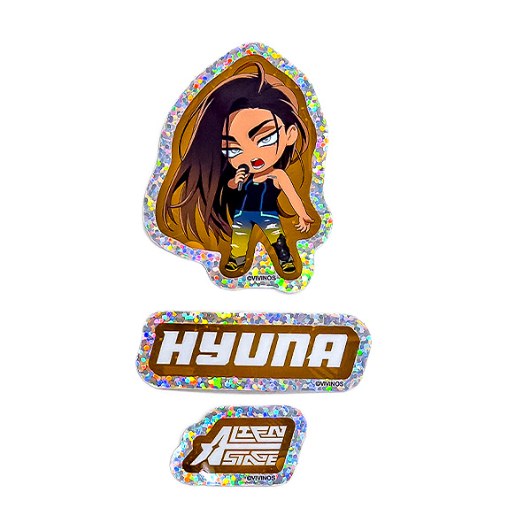 ALIEN STAGE ねんどろいどぷらす ホログラムステッカーセット ヒョナ