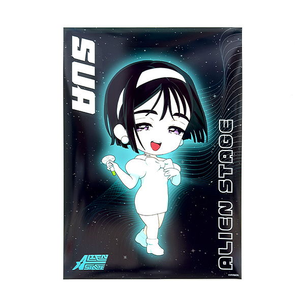 ALIEN STAGE ねんどろいどぷらす クリアポスター スア
