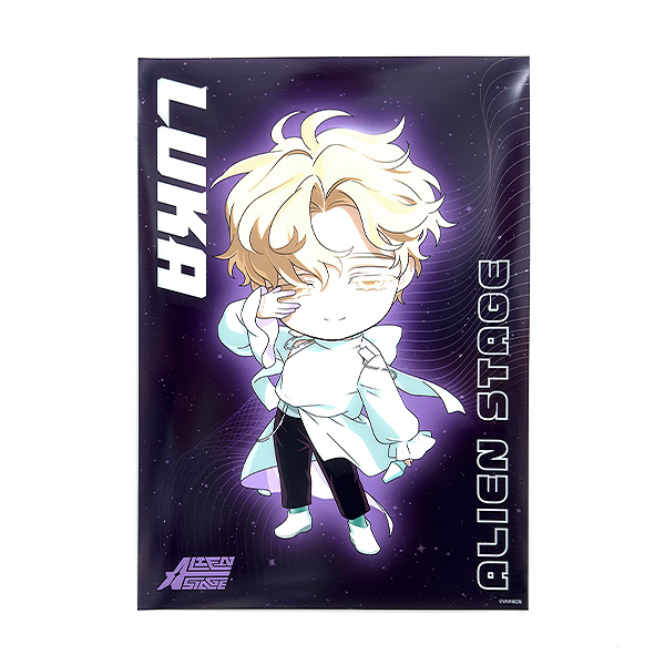 ALIEN STAGE ねんどろいどぷらす クリアポスター ルカ
