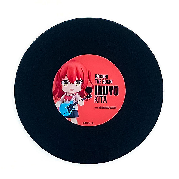 ぼっち・ざ・ろっく！ ねんどろいどぷらす レコード風コースター 喜多郁代